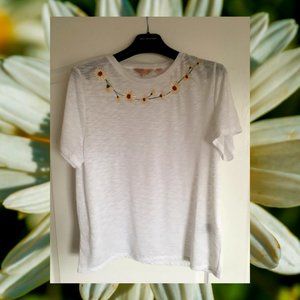 Ted Baker white T-Shirt embodied NWOT